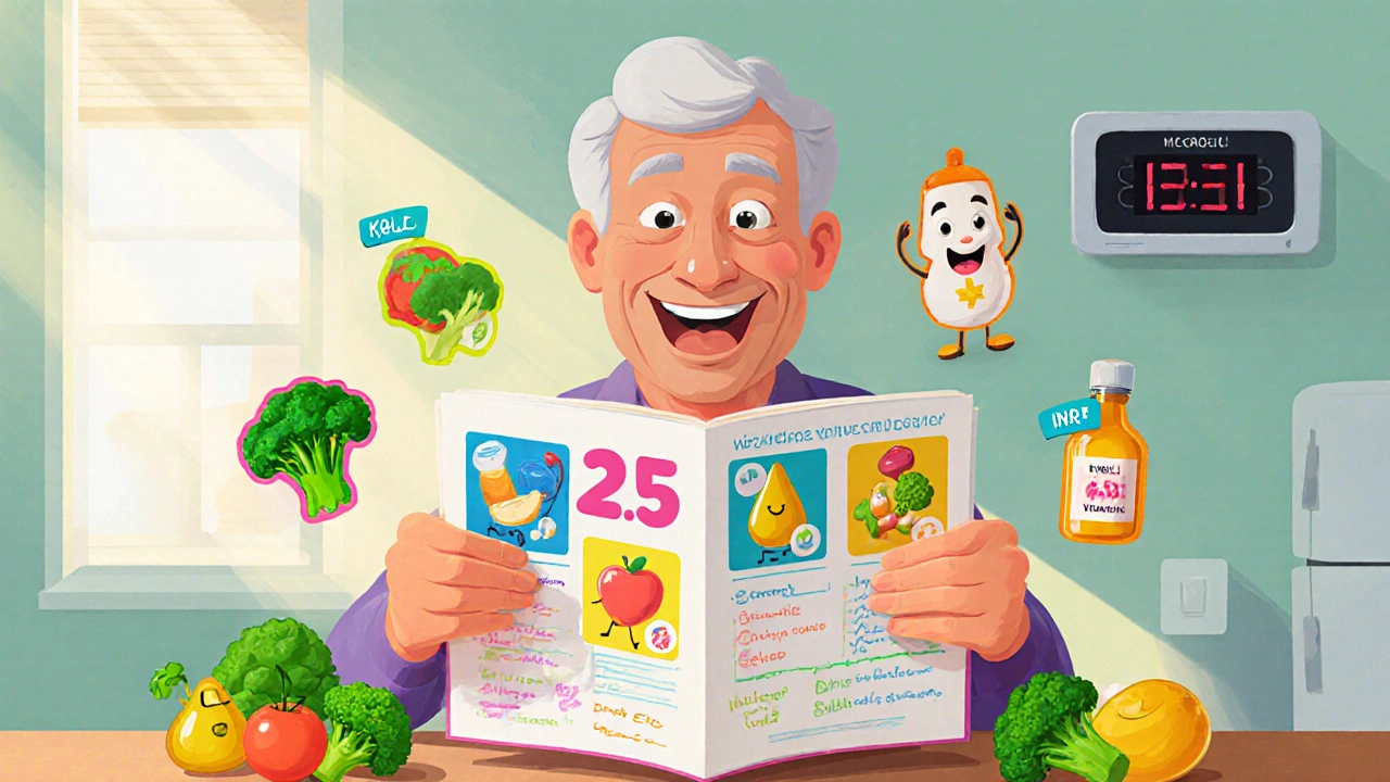 Using Food Diaries on Warfarin: Track Vitamin K to Stay Safe