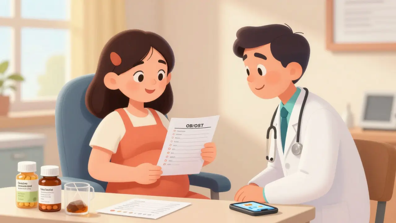 How to Prepare for Medication Discussions with Your OB/GYN During Pregnancy and Breastfeeding