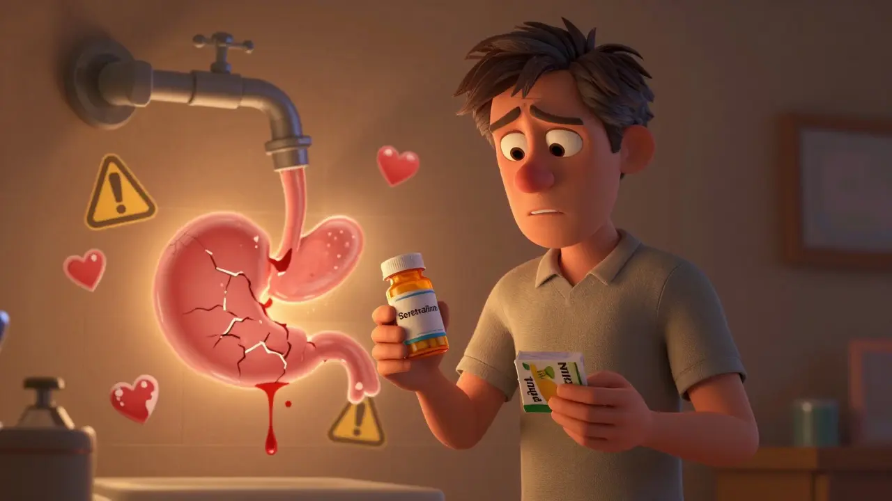 SSRIs with NSAIDs: How This Common Drug Combo Raises GI Bleeding Risk and What to Do About It