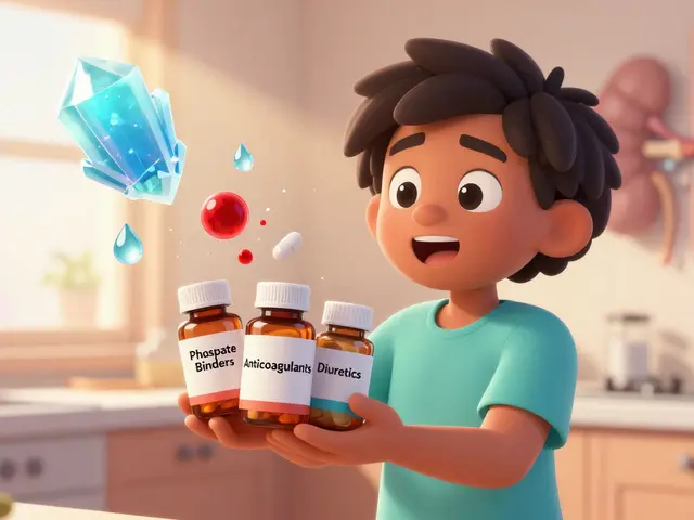 Kidney Disease Medications: Phosphate Binders, Diuretics, and Anticoagulants Explained